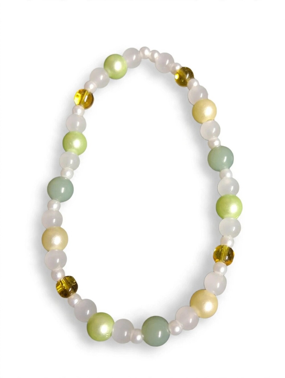 Beaded Pastel Multicolor Women's Necklace - Brand: